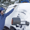 Snow Joe Two-Pack Jumbo Telescoping Snow Broom + Ice Scraper, Blue/Blue SJBLZD-JMB2-SJB